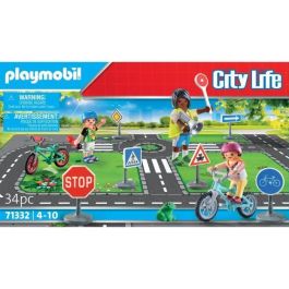 Playmobil 71332 Set de Juego Educación Vial City Life Juguete Educativo para Niños +4 años