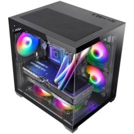 Caja Gaming Minitorre Mars Gaming MC-VIEW2/ Negra Caja Gaming Minitorre Mars Gaming MC-VIEW2/ Negra