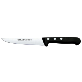 Arcos Cuchillo Cocina Serie Universal 150 mm Acero Nitrum Bactiproof Silver Mango Remachado