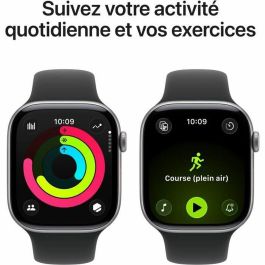 Apple MEV44ZRA Watch Series 11 GPS 46 mm - Caja Aluminio Gris Espacial - Correa Deportiva Negra M/L