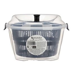 Centrifugadora Verduras Surtidoscol Neutros 4,4L Kinvara 26X18CM (6 Unidades) Centrifugadora Verduras Surtidoscol Neutros 4,4L Kinvara 26X18CM (6 Unidades)