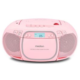 Medion MED4061275227475 Radio CD FM Portátil Rosa con 2x2.2W RMS de Potencia de Sonido Precio: 73.50000042. SKU: B1A94FPL8Q