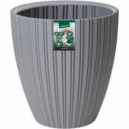 Garden Id GAR5410527161804 Maceta Fancy 40 x 42 cm para Jardín, Balcones e Interiores - Gris Claro