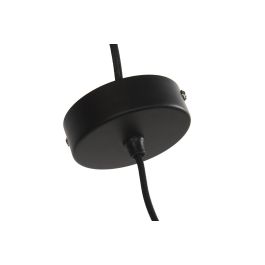 DKD Home Decor Lámpara Techo Colonial Yute Natural 45 x 36 x 45 cm