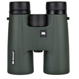 Braun Wildline 8x42 Binoculares BK-7 Verdes con Soporte para Trípode y Funda de Transporte – Ampliación 8x, Objetivo 4.2 cm