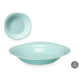 Plato Hondo Cuadrado Opal Verde 23Cm Vivalto (24 Unidades) Precio: 39.49999988. SKU: B1EY47ZZD9