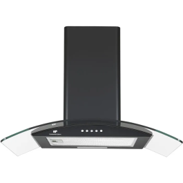 Continental Edison Campana Extractora Decorativa CEH60GB2 - Negro / Cristal, Clase A, 60 x 47 x 50.84 cm Precio: 122.5900005. SKU: B1FS663LTV