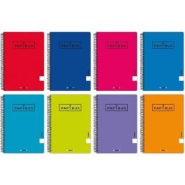Papyrus 08-Uniclasic Cuaderno Tapa PP Cuarto 80 Hojas 90 gr Pauta 2.5 mm Colores Surtidos (Set de 5) (Set de 5) Precio: 7.88999981. SKU: S8422305