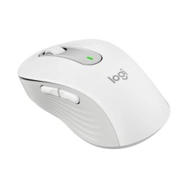 Logitech Ratón M650 Inalámbrico Óptico Wireless Diestro Blanco Crudo