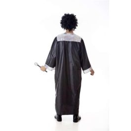 Creaciones Llopis Disfraz Adulto Gospel Plata Negro Talla L