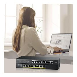 Zyxel GS1915-8 Switch Gestionado 8 Puertos Gigabit Ethernet Smart Hybrid Mode Cloud Fanless