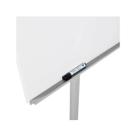 Rocada Pizarra Blanca para Conferencias Metálica Magnética con Ruedas 68x104 cm