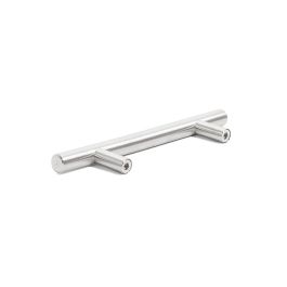 Trentadue Tirador Pireo Cilíndrico Acero Inox Mate Distancia 768mm H:36mm Ø:12mm para Cajones y Armarios Cocina Baño Dormitorio