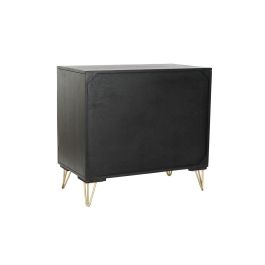 Aparador DKD Home Decor Negro Dorado 81 x 45 x 75 cm