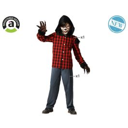 Disfraz Infantil Hombre Lobo Camiseta Pantalón Niña Niño Halloween 5-6 Años