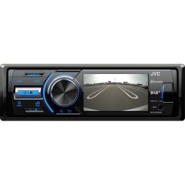 JVC KD-X561DBT Autorradio 1 DIN con Bluetooth USB MP3 Video DAB+ sin antena - Negro/Azul