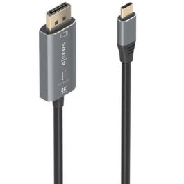 AISENS - CABLE CONVERSOR ALUMINIO BIDIRECCIONAL USB-C A DISPLAYPORT 8K@60HZ, USB-C/M-DP/M, NEGRO, 1.8M Precio: 14.49999991. SKU: B1HT8Y4KJB