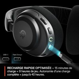 SteelSeries AAATQ03452 Auriculares Inalámbricos Gaming Arctis Nova 3XW Xbox, 2.4 GHz, 40h Batería