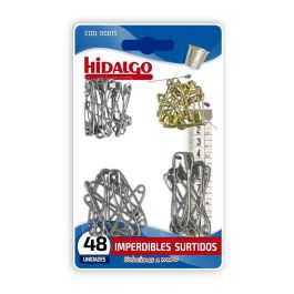 Hidalgo Imperdibles Metálicos Surtidos Acero Blister 48 Unidades Precio: 1.49999949. SKU: B19KXKXXTJ