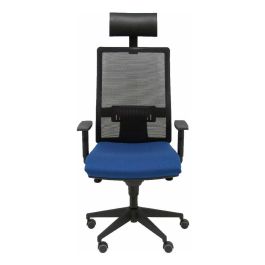 Silla de Oficina con Cabecero Horna P&C BALI200 Azul marino