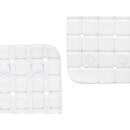 Alfombra de Baño Antideslizante Blanco Berilo 45x6 cm (6 Unidades) Alfombra de Baño Antideslizante Blanco Berilo 45x6 cm (6 Unidades)