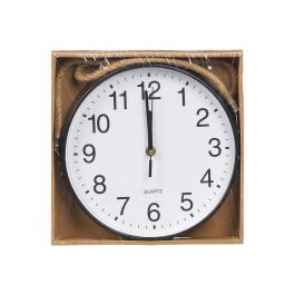 GIFTDECOR Reloj de Pared con Cuerda para Colgar, Negro, 25 cm (Set de 12)