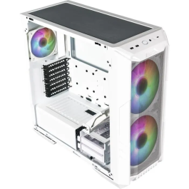 Cooler Master Caja HAF500 E-ATX Blanca Cristal Templado RGB