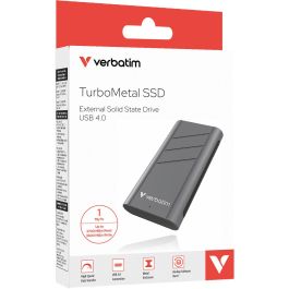 1TB Verbatim TurboMetal SSD USB 4.0 retail Precio: 192.0875. SKU: B14LV8CR5Z