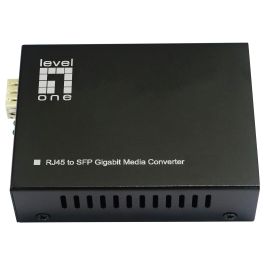 Level One GVT-2016 Convertidor Ethernet a SFP 10/100/1000T RJ45 PoE 90W
