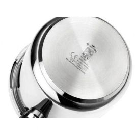 Bra A185101 Olla a Presión Rápida Vitesse 4L Ø22cm Acero Inoxidable 18/10 Apta Inducción 2 Prog. 4 Sistemas Seguridad Bra A185101 Olla a Presión Rápida Vitesse 4L Ø22cm Acero Inoxidable 18/10 Apta Inducción 2 Prog. 4 Sistemas Seguridad