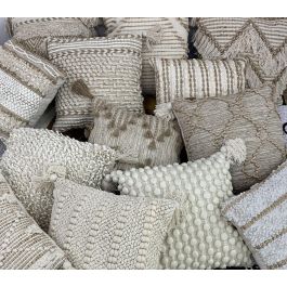 Cojin Boho DKD Home Decor 45 x 45 cm (2 Unidades)