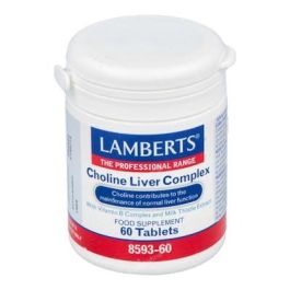 LAMBERTS Choline Liver Complex Colina y Vitaminas B, Cardo Mariano 60 Comprimidos para Hígado Precio: 23.4999996. SKU: B14NB8C8P8