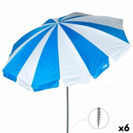 Sombrilla Aktive 220 x 230 x 220 cm (6 Unidades) Sombrilla Aktive 220 x 230 x 220 cm (6 Unidades)