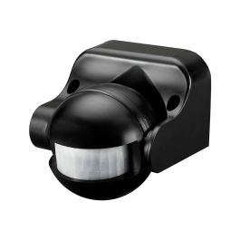 Sensor de movimiento con regulador noche/dia orientable 180° ip44 negro Precio: 8.49999953. SKU: B1EZ6PBA8N