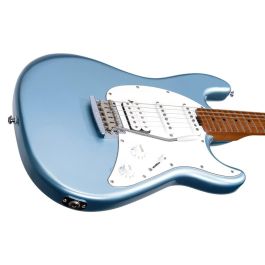 Sterling Guitarra Eléctrica Cutlass CT50 HSS M/M Tremolo Firemist Silver - Roasted Neck, Afinadores Bloqueo
