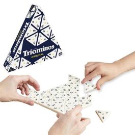 Bizak Juego Triominos Original - Juego de Mesa Familiar de Dominó Triangular, Variación del Clásico, Edad Mínima 3 Años
