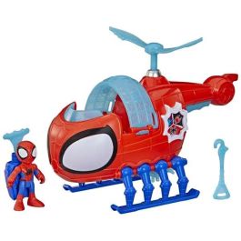 Hasbro Helicóptero Spiderman Spidey con Figura y Accesorios para Niños a partir de 3 años