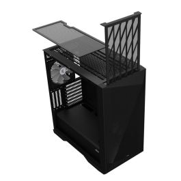 Zalman Z9 Iceberg MS Black Torre Midi Negra para PC con Panel Vidrio Templado y Soporte HDD 2.5/3.5"
