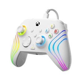 Turtle Beach TUR0840454400076 Gamepad Afterglow Wave RGB Con Cable Blanco para Xbox Series X|S, Xbox One y PC