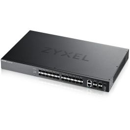 Zyxel XGS2220-30F-EU0101F Switch Gestionado L3, 24 SFP, 4 SFP+, 2 Ethernet 10G, Negro