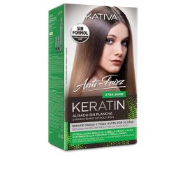 Kativa Alisado Brasileño Keratin Anti-Frizz Sin Plancha Extra Brillo 30 Días Set Peluquería 3 u Precio: 13.50000025. SKU: S0578765