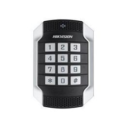 Hikvision 1104 Lector de proximidad antivandálico con teclado para tarjetas Mifare IK10 IP65 serie Pro 12V
