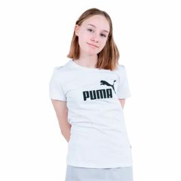 Camiseta de Manga Corta Infantil Puma Negro