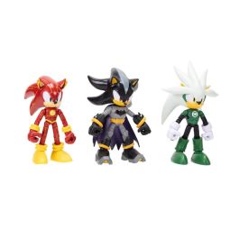 JAKKS PACIFIC Blister 4 Figuras Sonic The Hedgehog DC Comics 12cm