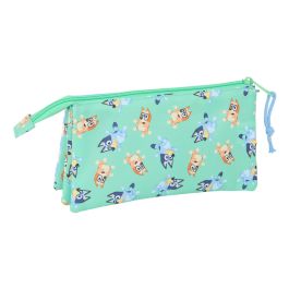 Bolso Escolar Portatodo Safta Triple Bluey Sisters 120x220x30 mm Bolso Escolar Portatodo Safta Triple Bluey Sisters 120x220x30 mm