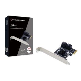 Conceptronic Tarjeta Controladora PCI Express, 4 Puertos SATA 6Gbps, Compatible con Windows, ASMedia1061 Conceptronic Tarjeta Controladora PCI Express, 4 Puertos SATA 6Gbps, Compatible con Windows, ASMedia1061