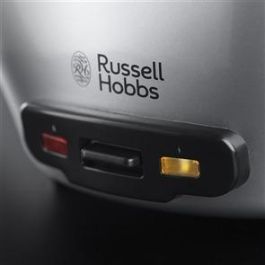 Russell Hobbs 23570-56 Arrocero Maxicook para 14 Tazas de Arroz con Recipiente Antiadherente de 5L y Tapa de Cristal en Acero Inoxidable