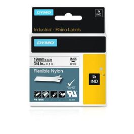 Dymo Rhino Cinta De Etiquetas Industrial Adhesiva Id1-19, Negro Sobre Blanco De 19 mmx3´5 M, Nylon Flexible S0718120 Precio: 24.50000014. SKU: B1GS9T8699