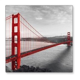 Beurer GS-215 Báscula Digital de Vidrio San Francisco, Pantalla LCD, 180 kg, Diseño Elegante Beurer GS-215 Báscula Digital de Vidrio San Francisco, Pantalla LCD, 180 kg, Diseño Elegante