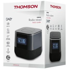 Thomson Radio Alarm Clock Black CR80